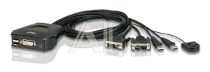 KVM переключатель 2 PORT USB DVI KVM SWITCH.