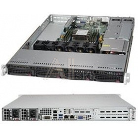 1496601 Платформа SUPERMICRO SYS-5019P-WTR Сервер.платформа 1U 1xS3647 TDP205W 4LFF 2x10GbE 2xFH 1xLP 2x500W