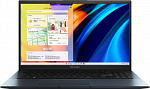 1859468 Ноутбук Asus Vivobook Pro 15 OLED K6500Z Core i5 12500H 16Gb SSD512Gb NVIDIA GeForce RTX 3050 4Gb 15.6" 2.8K (2880x1620)/ENGKBD noOS silver WiFi BT Ca
