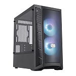1290536 Корпус COOLER MASTER MasterBox MB311L ARGB Clearance CPU Cooler 166mm/6.54"; Clearance PSU 140mm (HDD cage in backmost position), 325mm (w/o front rad
