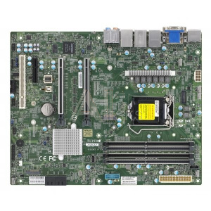 1816782 Supermicro MBD-X12SCA-F-O {Single LGA1200, Intel® W480, 4xDDR4, 4xSATA (RAID 0,1,5,10), 2x1GbE (Intel® I219LM + i225LM), IPMI 2.0 with LAN, 2x PCI-Ex1