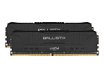 1290448 Модуль памяти CRUCIAL Ballistix Gaming DDR4 Общий объём памяти 8Гб Module capacity 4Гб Количество 2 2400 МГц Множитель частоты шины 16 1.35 В черный B