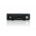 1481622 ATEN CS782DP 2-х портовый KVM-коммутатор с поддержкой USB, DisplayPort