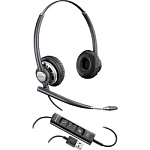 51715300 EncorePro HW725 USB BNC (PL-HW725-USB), профессиональная USB-гарнитура для работы с ПК