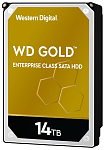Жесткий диск WD Western Digital HDD SATA-III 14Tb GOLD WD141KRYZ, 7200rpm, 512MB buffer