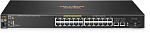 1000238754 Коммутатор HPE Сетевой Aruba 2530 24 PoE+ Switch (Managed, L2, 24*10/100 + 2*10/100/1000 + 2*SFP, PoE+ 195W, Rackmount 19")