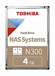 1344622 Жесткий диск SATA 4TB 7200RPM 6GB/S 256MB HDWG440UZSVA TOSHIBA