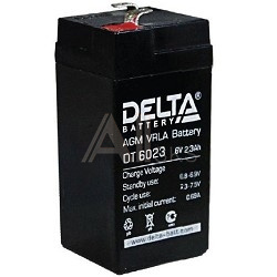 1435872 Delta DT 6023 (2,3 А\ч, 6В) свинцово- кислотный аккумулятор