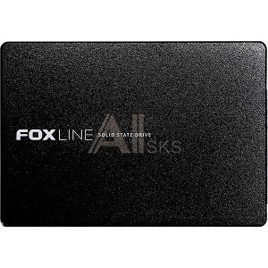 1000681778 Твердотельный накопитель Foxline SSD X17, 2048GB, 2.5" 7mm, SATA3, 3D QLC, R/W 550/510MB/s, IOPs 95 000/55 000, TBW 960, DWPD 0.6, metal case (2 года)