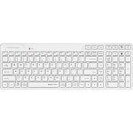 11063701 Клавиатура A4Tech Fstyler FBK27C AS белый USB беспроводная BT/Radio slim Multimedia (FBK27C AS)