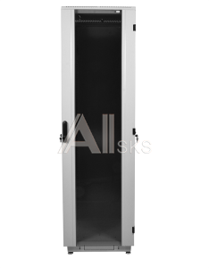 ШТК-М-42.8.8-1ААА-9005 ЦМО Шкаф телекоммуникационный напольный 42U (800x800) дверь стекло, цвет черный