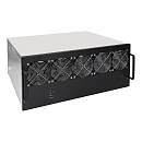 270772 Корпус для майнинга ExeGate Pro 13-430 <без БП, 2*USB, 5*fan 120мм, места под: 13 видеокарт, 2 БП>
