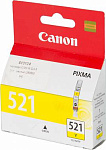 513124 Картридж струйный Canon CLI-521Y 2936B004 желтый для Canon iP3600/4600/4700/MP540/550/560/620/630/640/980/990/MX860
