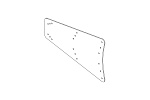 131349 Система акустическая BIAMP [LVH-900SP1B] (COMMUNITY) LVH-900 Splay Plate Pair Type 1, Black (Use for 0, 10, 20 degree splay angles)