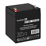 11064188 Exegate EX297513RUS Аккумуляторная батарея DT 1205 (12V 5Ah, клеммы F2)