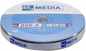 1545333 Диск DVD-R MyMedia 4.7Gb 16x Pack wrap (10шт) (69205)