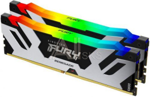 3200382 Memory Module KINGSTON Fury Gaming DDR5 Общий объём памяти 32Гб Module capacity 16Гб Количество 2 6000 МГц Радиатор Множитель частоты шины 32 1.35 В R