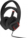 1105076 Наушники с микрофоном HP OMEN X Mindframe Headset черный/красный 1.8м мониторные USB оголовье (3XT27AA)