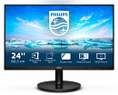 1467243 Монитор Philips 23.8" 241V8L(00/01) черный VA LED 16:9 HDMI матовая 250cd 178гр/178гр 1920x1080 75Hz FreeSync VGA FHD 3.03кг