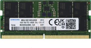 1000731955 Оперативная память Samsung Electronics Память оперативная/ Samsung DDR5 16GB SODIMM 4800MHz 1Rx8, 1.1V