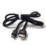 1662435 Harper USB - TYPE C, BRCH-710 BLACK (1м, способны заряжать устройства до 2х ампер)