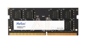 NTBSD4N26SP-04 Netac Basic SODIMM 4GB DDR4-2666 (PC4-21300) C19 19-19-19-43 1.2V Memory module