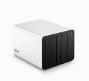 Система хранения данных TerraMaster F4-425 Plus tower NAS QC 3,4Ghz/8Gb(32)/TRAID,RAID0,1,10,5,6/up to 4 HDD SATA(3,5'/2,5')/3xM.2 2280 NVMe/3xUSB 10G