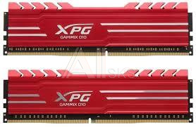 1287605 Модуль памяти ADATA XPG GAMMIX D10 Gaming DDR4 Общий объём памяти 16Гб Module capacity 8Гб Количество 2 3000 МГц Множитель частоты шины 16 1.35 В крас