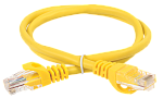 1000434099 Коммутационный шнур (патч-корд), кат.5Е UTP, 2м, желтый