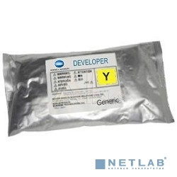 Konica minolta DV-512Y Девелопер, Yellow {C224/C284/C364/C454/C554/е-серия}