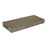 11045950 TENDA TEG3328F Коммутатор L2 управляемый в стойку 24-Ports 10/100/1000Base-T + 4-Porst 1000 Base-X SFP