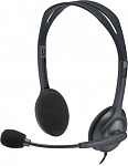 1854971 Наушники с микрофоном Logitech H111 серый 2.35м накладные оголовье (981-000593)