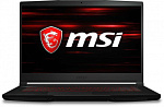 1439760 Ноутбук MSI GF63 Thin 9SCSR-1412XRU Core i5 9300H 8Gb 1Tb SSD256Gb NVIDIA GeForce GTX 1650 Ti MAX Q 4Gb 15.6" IPS FHD (1920x1080) Free DOS black WiFi