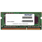 1767026 Память SO-DIMM DDR4 4Gb PC19200 2400MHz CL17 Patriot 1.2V (PSD44G240081S)