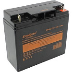 1379209 Exegate EP160756RUS Аккумуляторная батарея GP12170 (12V 17Ah, клеммы F3 (болт М5 с гайкой))