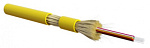 1809909 Кабель распределительный Hyperline FO-DT-IN-9S-4-HFLTX-YL 4x 9/125 OS1 внутренний HFLTx 1м желтый