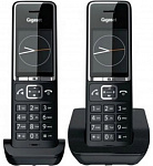 1847527 Р/Телефон Dect Gigaset Comfort 550 DUO RUS черный (труб. в компл.:2шт) автооветчик АОН