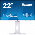 1866774 Монитор Iiyama 21.5" ProLite XUB2294HSU-W1 белый VA LED 4ms 16:9 HDMI M/M матовая HAS Piv 3000:1 250cd 178гр/178гр 1920x1080 75Hz VGA DP FHD USB 4.7кг