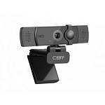 1866951 CBR CW 872FHD Black, Веб-камера с матрицей 5 МП, разрешение видео 1920х1080, USB 2.0, встроенный микрофон с шумоподавлением, автофокус, крепление на м