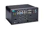 Компьютер на базе процессора x86 Intel Celeron G3902E, 5 x LAN, 9 x USB, 4 последовательных порта, 2 слота HDD/SSD, вход питания AC