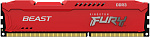 1000632720 Память оперативная Kingston 8GB 1866MHz DDR3 CL10 DIMM FURYBeastRed