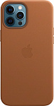1000596230 Чехол MagSafe для iPhone 12 Pro Max iPhone 12 Pro Max Leather Case with MagSafe - Saddle Brown
