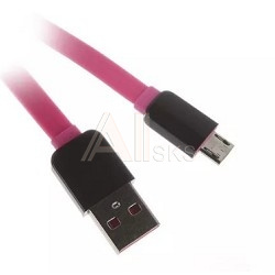 1461947 Кабель Continent USB A - микро USB В 2.0 1м QCU-5102PN