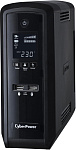 1000449178 ИБП CyberPower CP1300EPFCLCD, Line-Interactive, 1300VA/780W, 6 Schuko розеток, USB, RJ11/RJ45, LCD дисплей, Black, 0.17х0.25х0.2м., 11.5кг. UPS