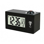 11002316 Perfeo Часы-будильник "Briton", чёрный, (PF-F3605) время, температура, дата [PF_C3744]