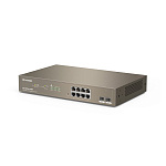1891270 IP-COM G3310P-8-150W L2 Коммутатор PoE управляемый 8-Ports 10/100/1000 Base-T + 2-Ports 1000 Base-X SFP / 8-Ports PoE (PoE бюджет 130W)