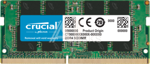 1000585275 Память оперативная Crucial SODIMM 16GB DDR4 2666 MT/s (PC4-21300) CL19 SR Unbuffered 260pin