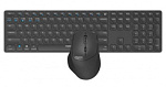 1814732 Клавиатура + мышь Rapoo 9800M DARK GREY клав:серый мышь:серый USB беспроводная Bluetooth/Радио slim Multimedia (14523)