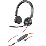 Гарнитура проводная/ Poly BW 3325 -M USB-C HS +USB-C/A Гарнитура проводная/ Poly BW 3325 -M USB-C HS +USB-C/A