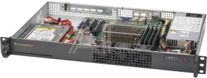 381011 Сервер SUPERMICRO Платформа SYS-5019S-L RAID 1x200W